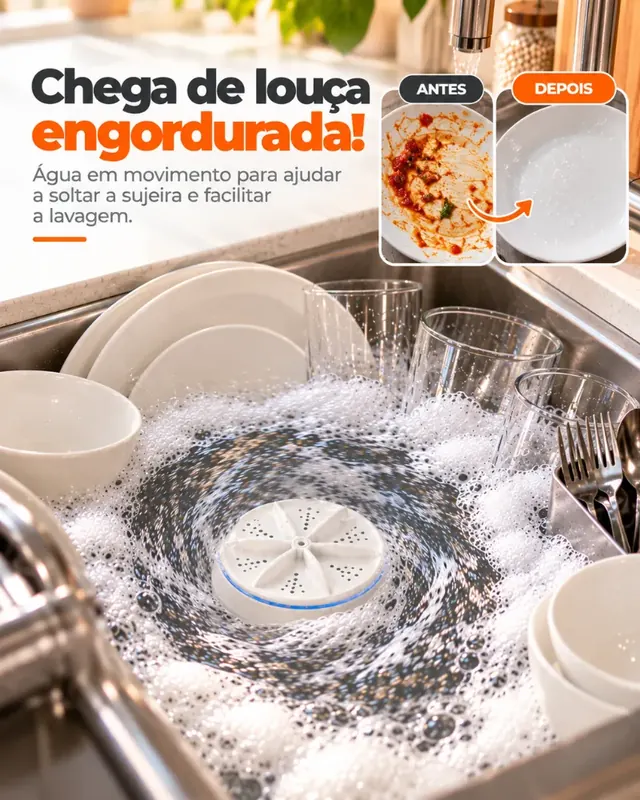 LouçaClean – Transforme sua pia em uma lava-louças!