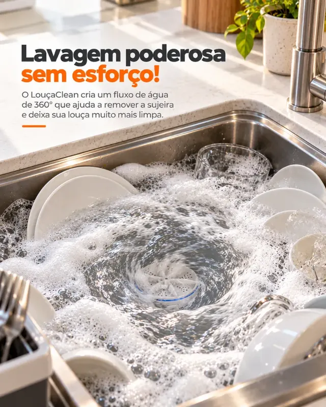 LouçaClean – Transforme sua pia em uma lava-louças!