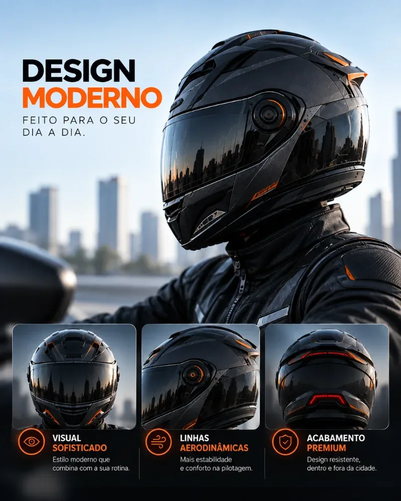 Capacete Total100 - O Capacete com Airbag que Protege o Corpo Inteiro